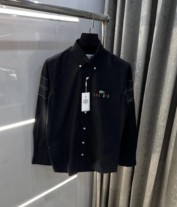 Lacost e Black Logo Work Premium Shirt