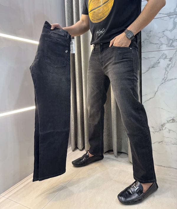 Hugo Boss Carbon Black Imported Classic Denim