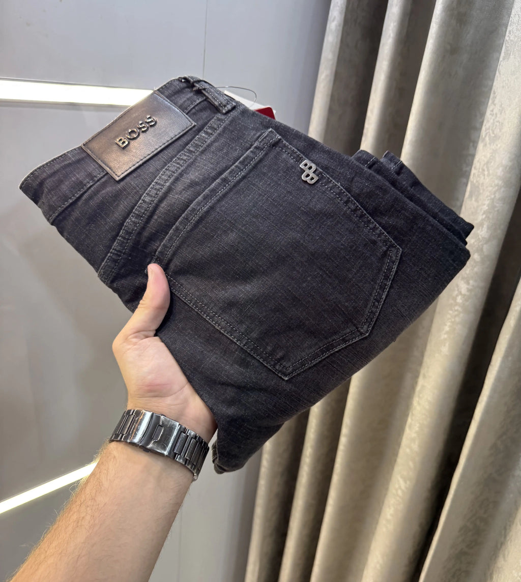 Hugo Boss Carbon Black Imported Classic Denim