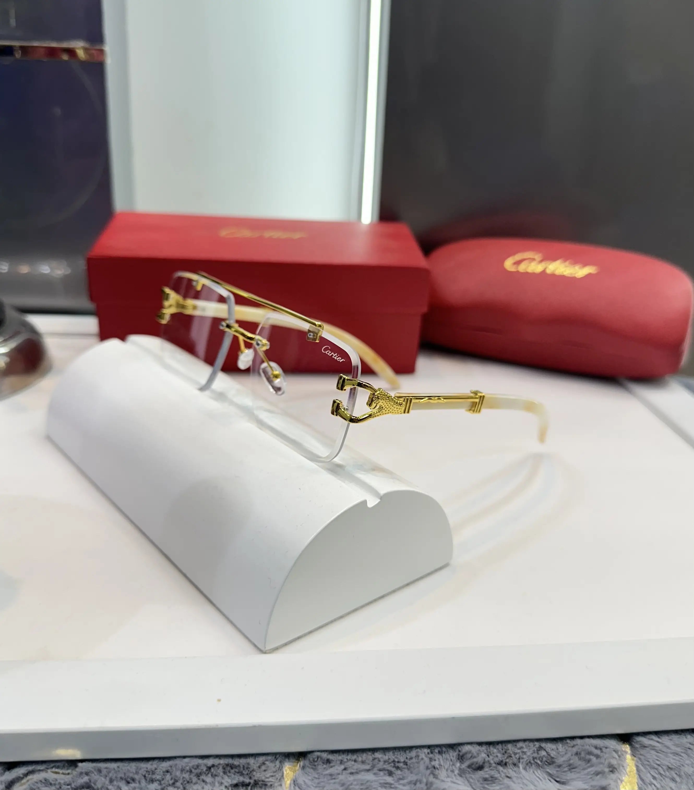 Cartie r Gold Premium Glasses 9062