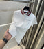 Tomm y Hilfiger White Logo Work Premium Polo T-Shirt