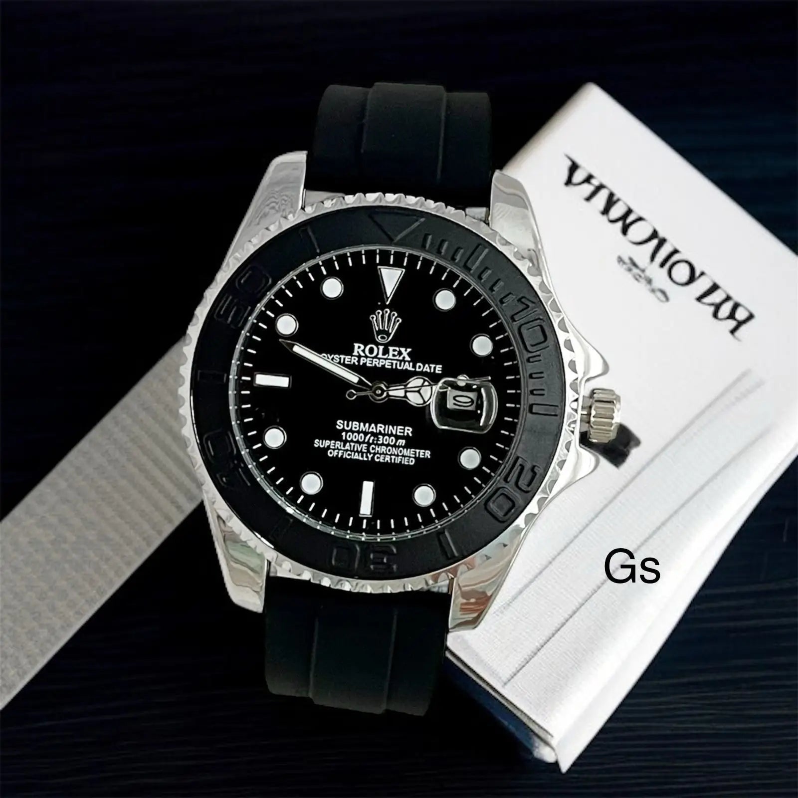 Rol3x. Yatch Master Silver