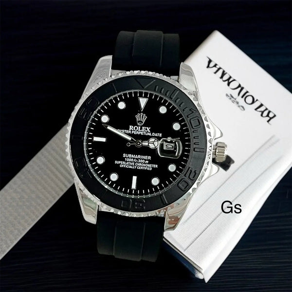 Rol3x. Yatch Master Silver
