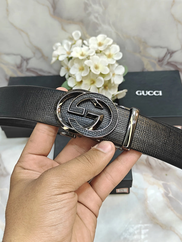 GG GUCCI PREMIUM QUALITY AUTOLOCK BELT WITH OG BOX GG-223