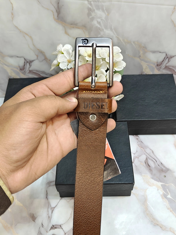 DIESEL IMP PREMIUM QUALITY PURE LEATHER BELTS WITH OG BOX