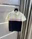 Lacost e Cream Embroidery Logo Premium Polo T-Shirt