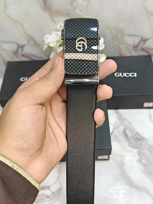 GG GUCCI PREMIUM QUALITY AUTOLOCK BELT WITH OG BOX GG-622