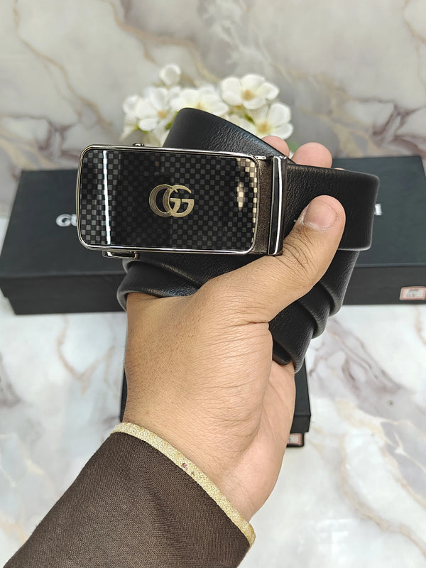 GG GUCCI PREMIUM QUALITY AUTOLOCK BELT WITH OG BOX GG-622
