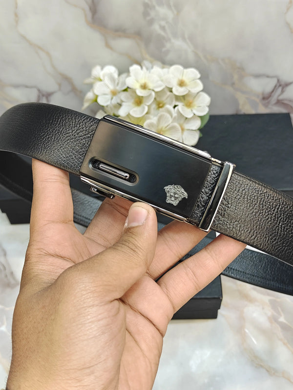 VERSACE IMP PREMIUM QUALITY AUTOLOCK BELT WITH OG BOX VR-004