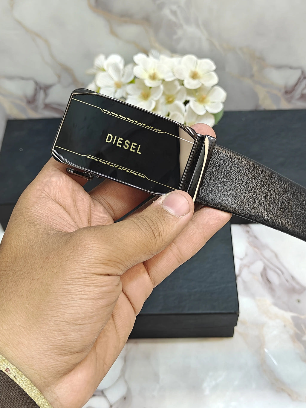 DIESEL IMP PREMIUM QUALITY AUTOLOCK BELT WITH OG BOX D-102