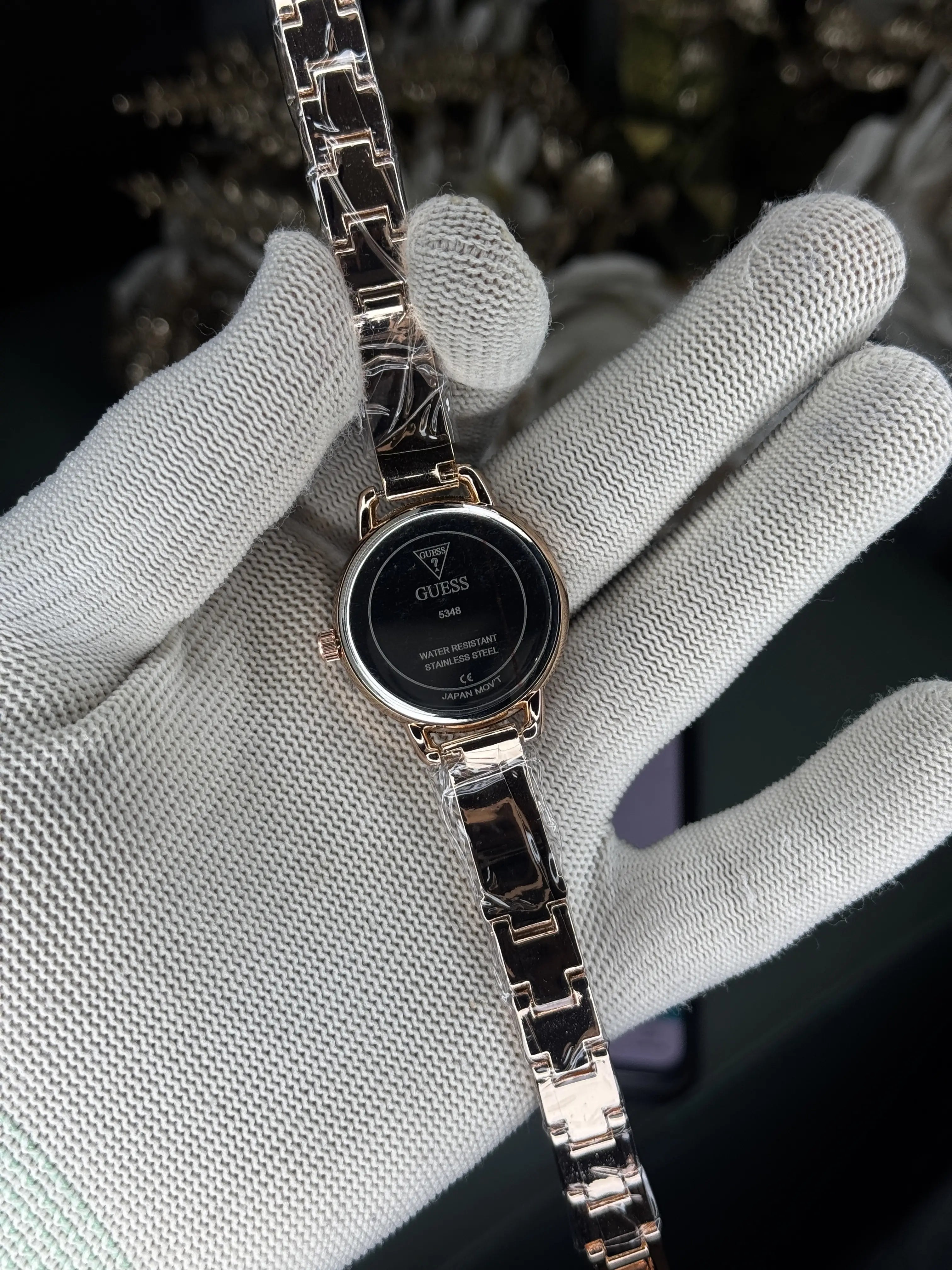 Gues s Tri Bellini Rose Gold Pink Premium Watch