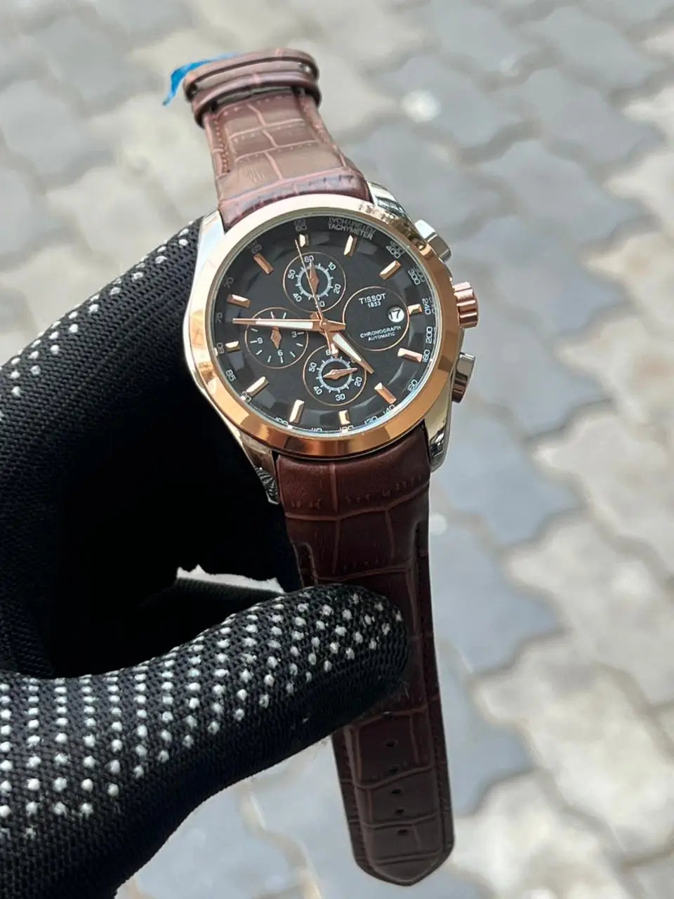Tisso_t 1853 Belt Courtier Brown Copper Black