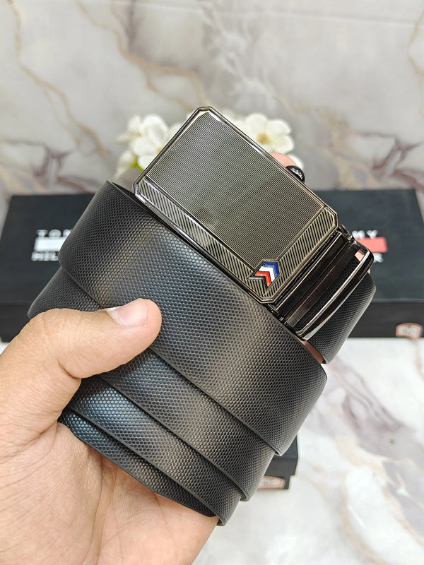 TOMMY PREMIUM QUALITY AUTOLOCK REVESABLE BELT WITH OG BOX TM-910