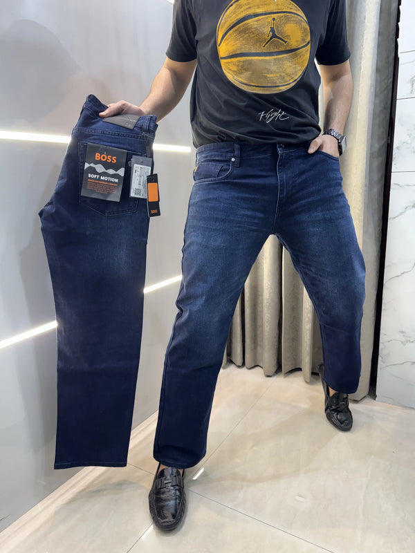 Hug o Bos s Blue Imported Classic Denim