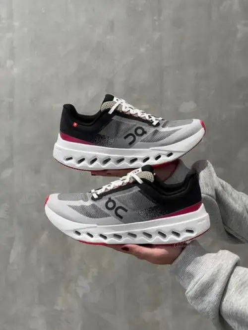 On Cloud Surfer NEXT WHITE BLACK RED