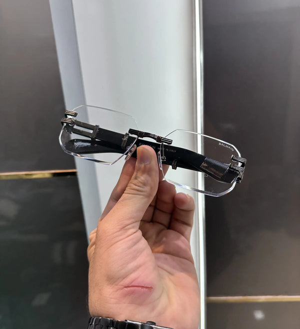 Balmain Black Premium Glasses 7018