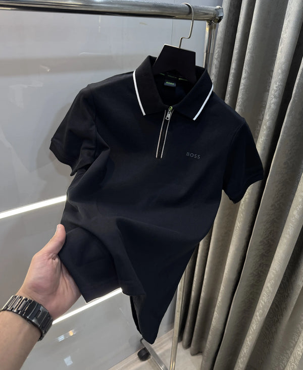 Hugo Boss Black Logo Work Premium Polo T-Shirt