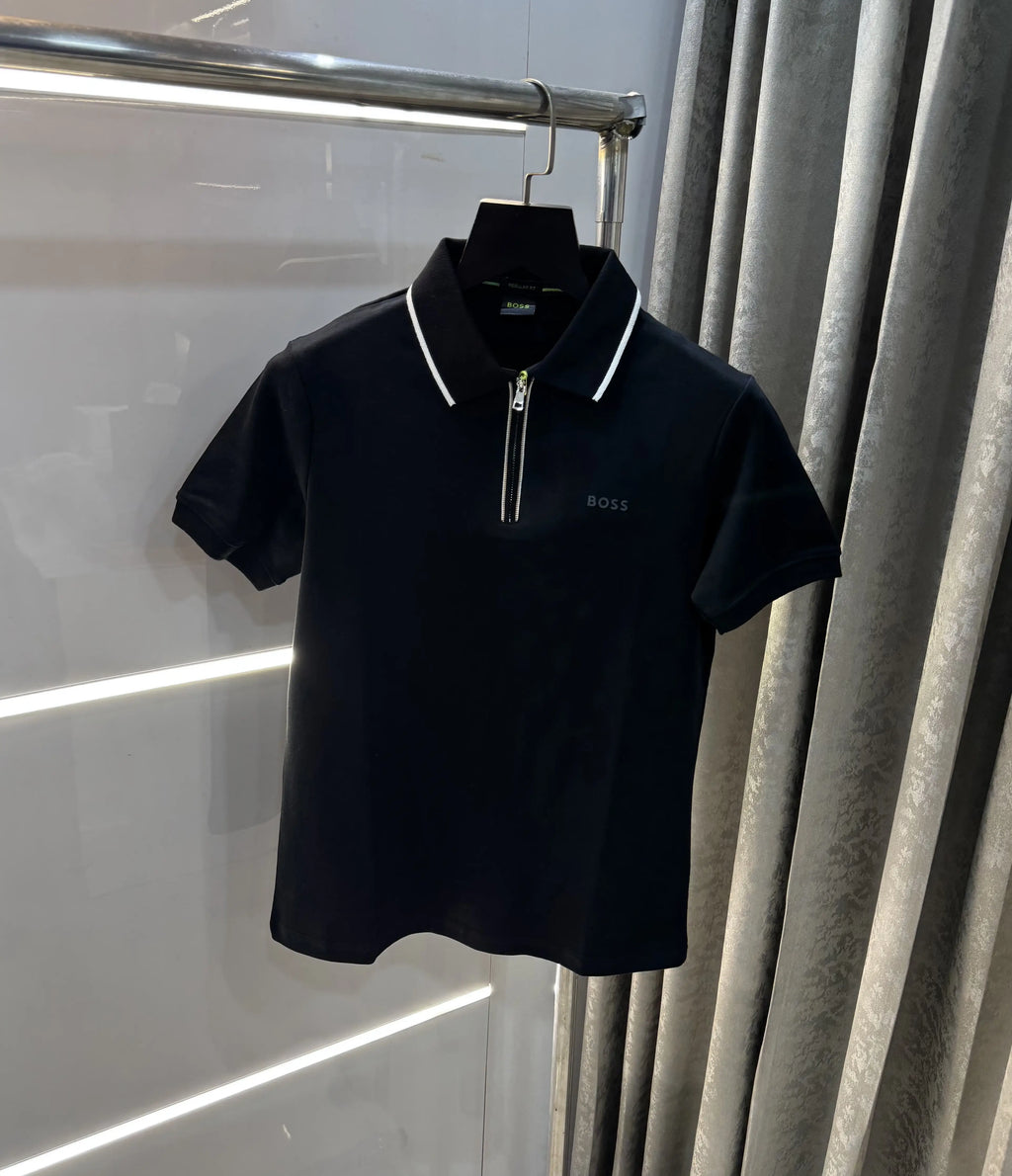 Hugo Boss Black Logo Work Premium Polo T-Shirt