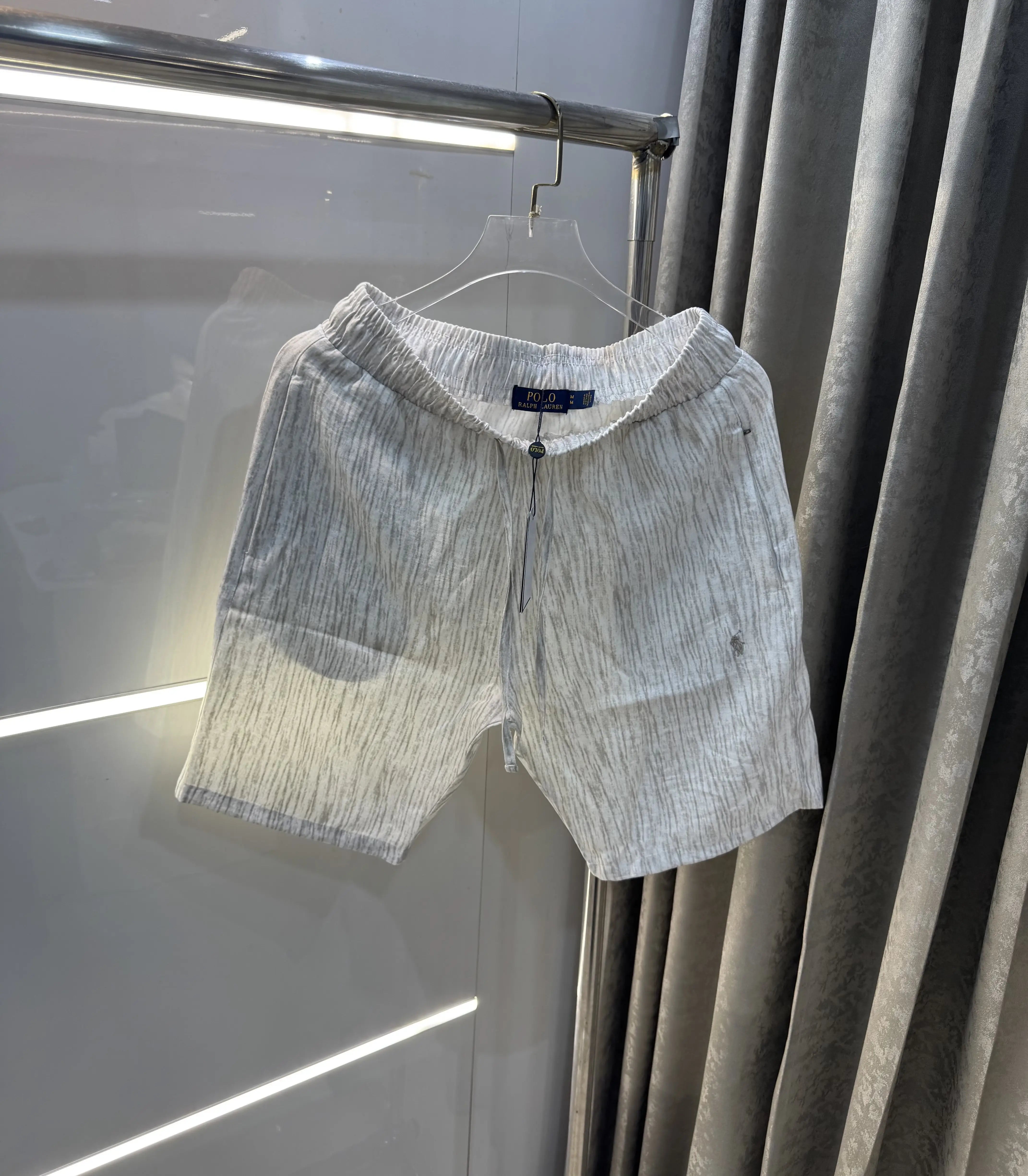 Ralph Lauren White Premium Linen 🩳 Shorts Main image