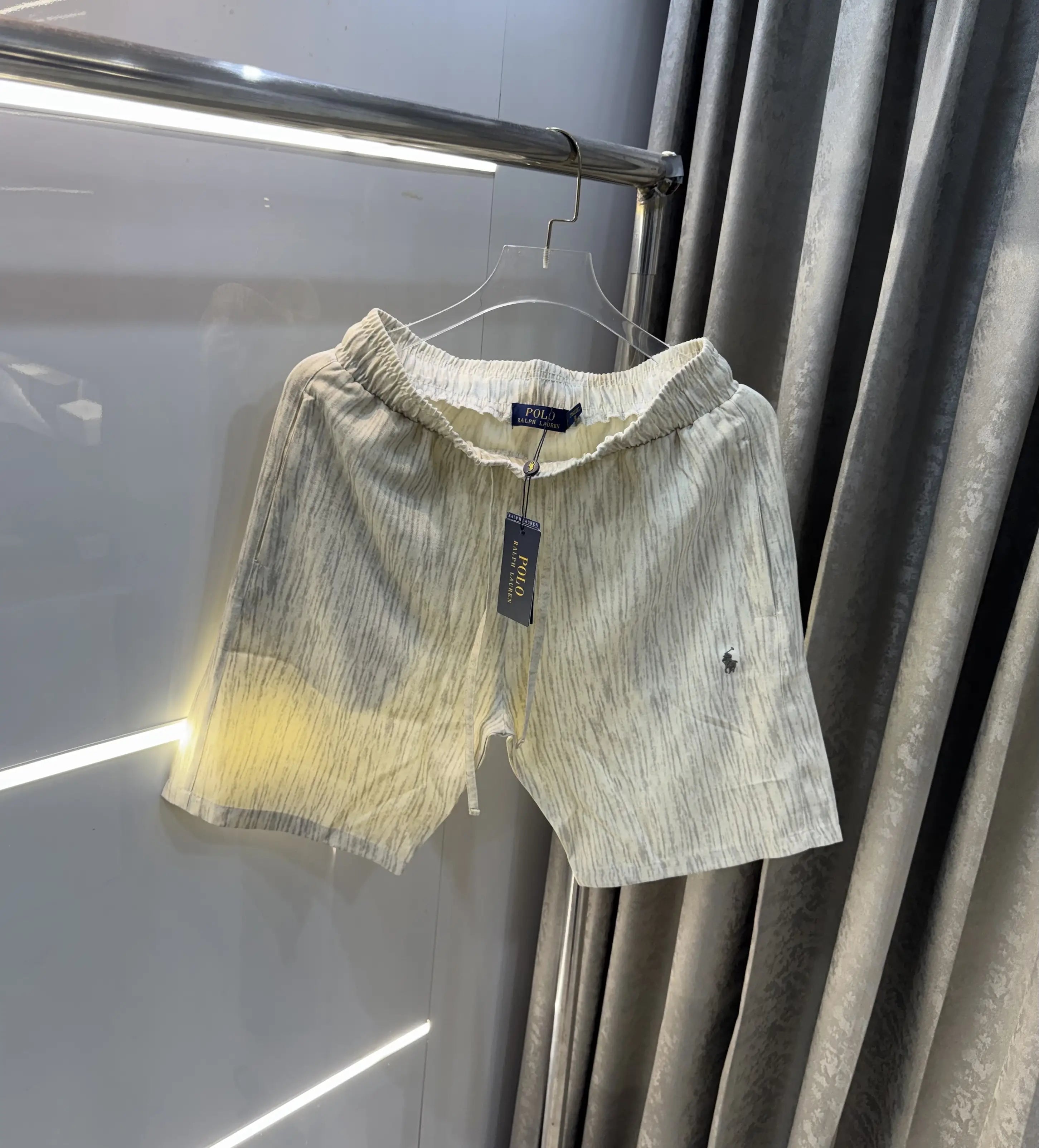 Ralph Lauren Cream Premium Linen 🩳 Shorts Main image