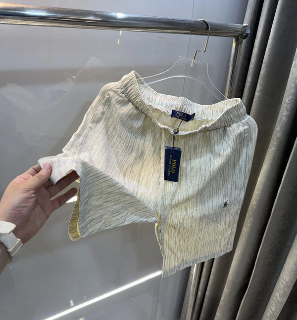 Ralph Lauren Cream Premium Linen 🩳 Shorts