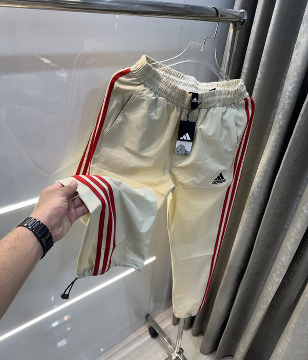 Adidas Cream Logo Work Premium Trackpant