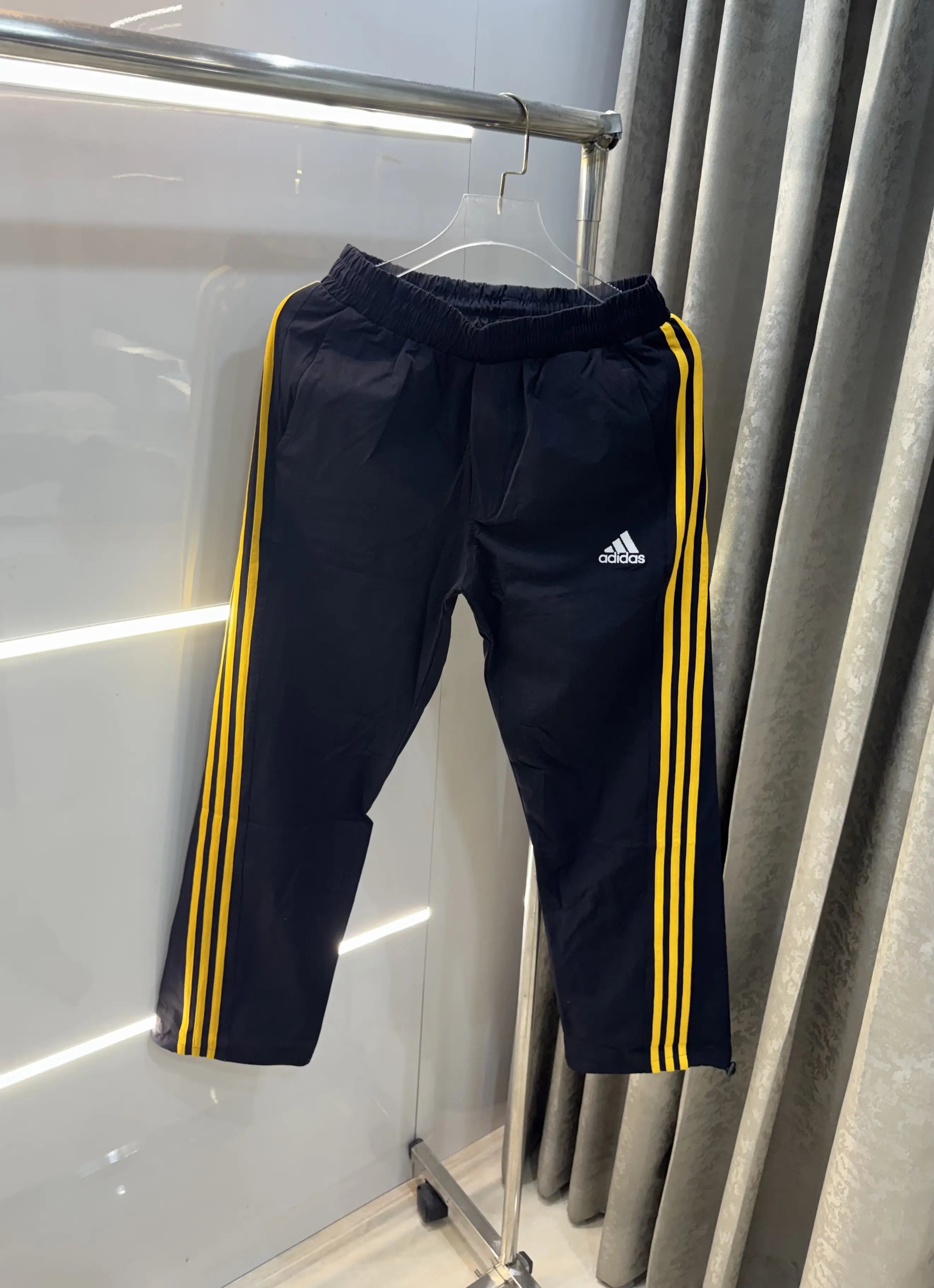 Adidas Navy Blue Logo Work Premium Trackpant