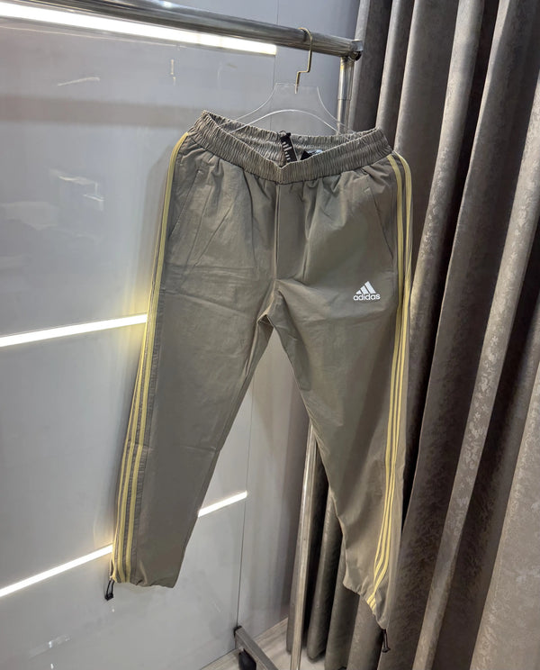 Adidas Beige Logo Work Premium Trackpant