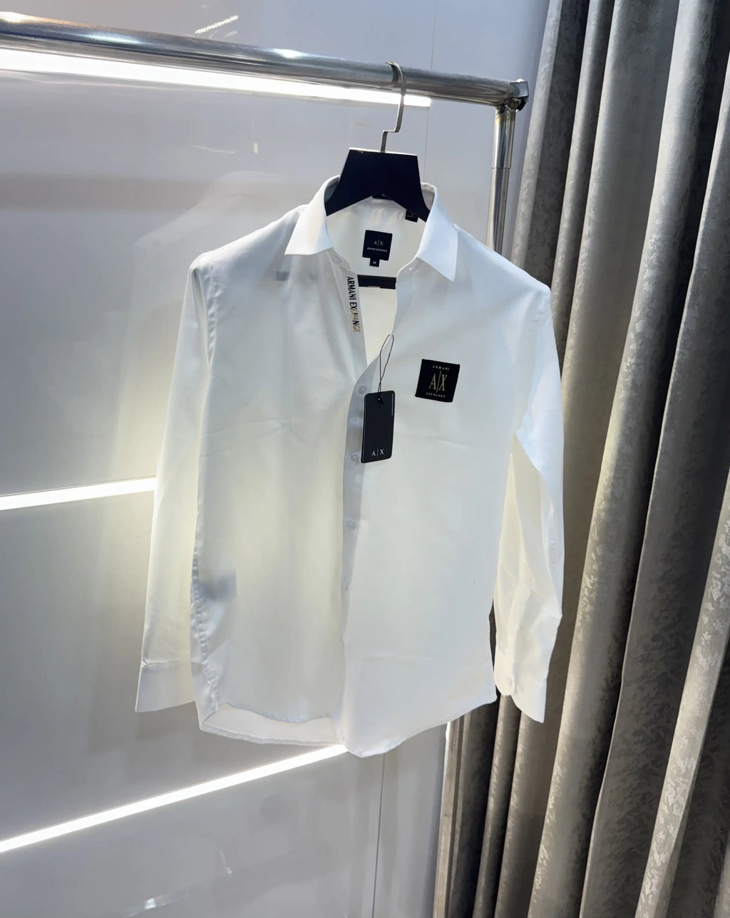 Arman i Exchange White Logo Work Premium Shirt