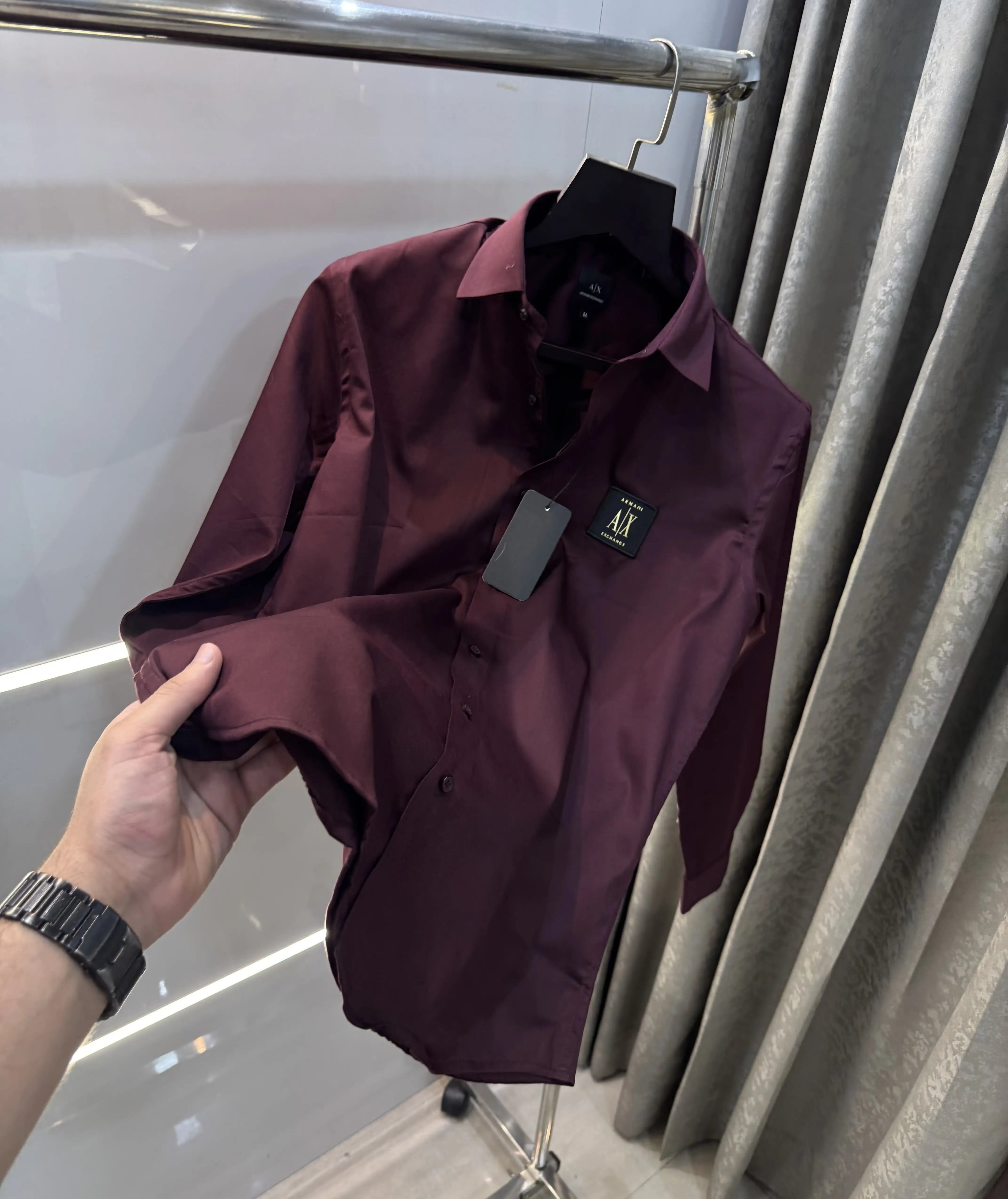 Arman i Exchange Wine Logo Work Premium Shirt Main image