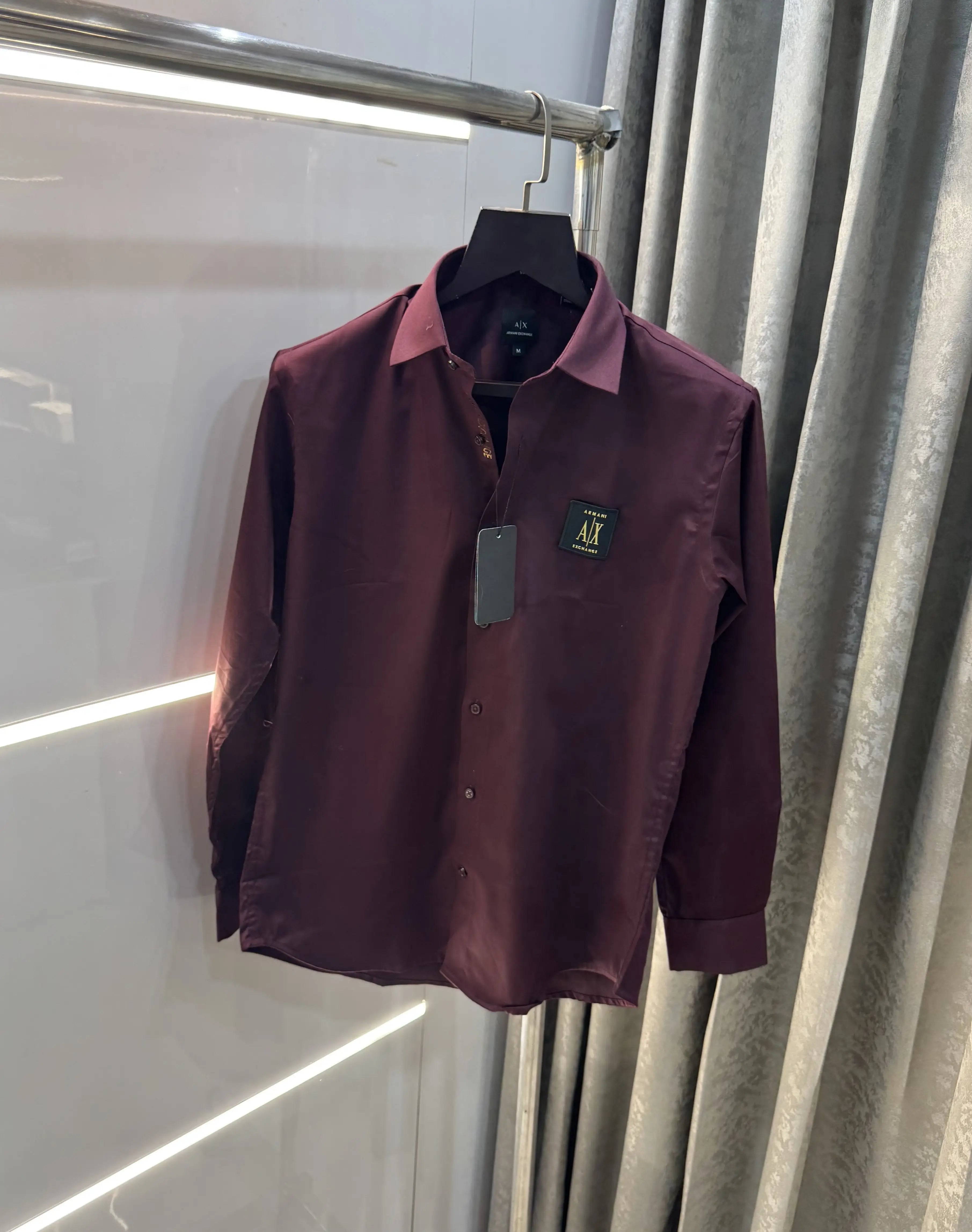 Arman i Exchange Wine Logo Work Premium Shirt Secondary image