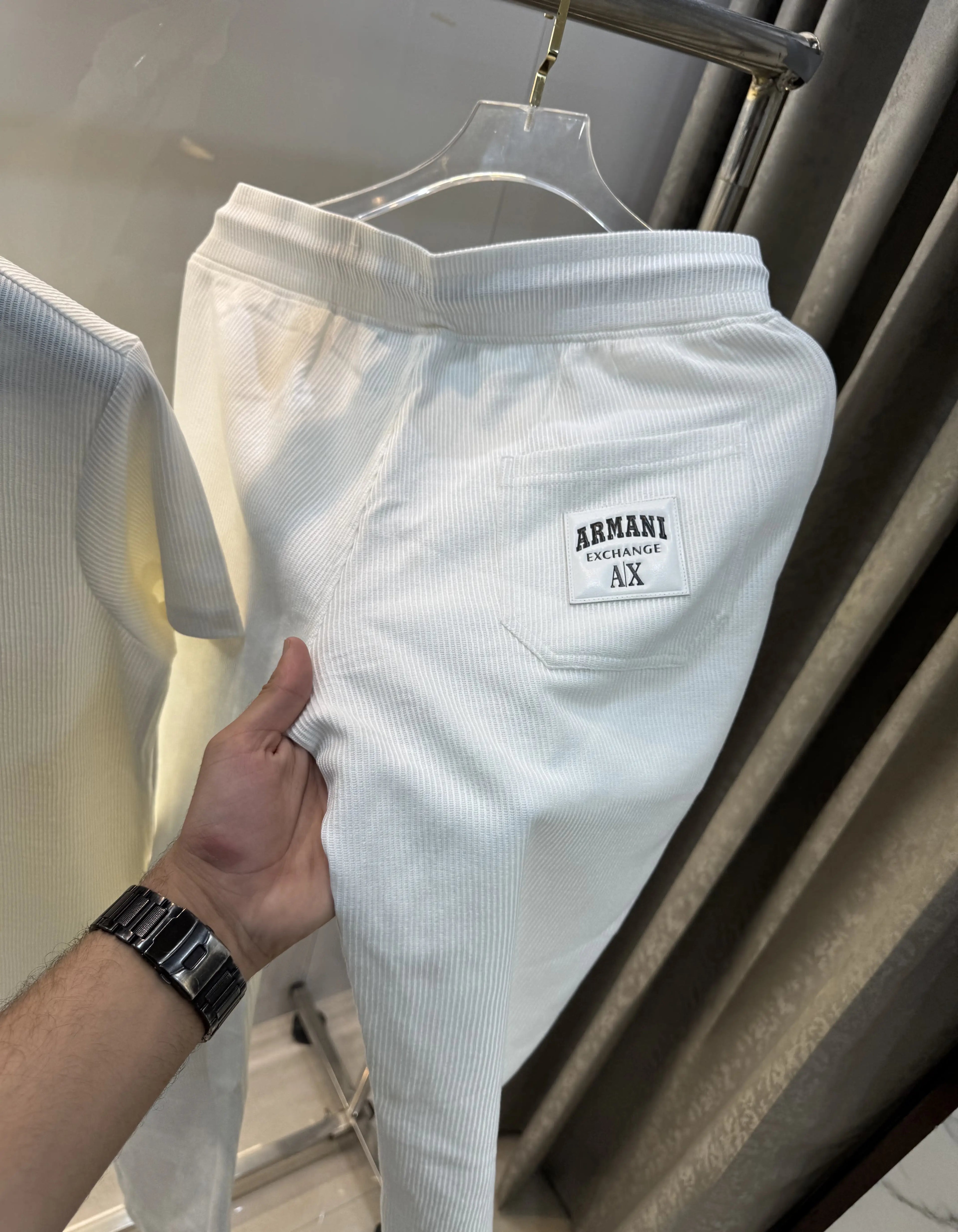 Arman i Exchange White A Logo Work Premium Tracksuit