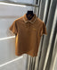 Tomm y Hilfiger Brown Logo Work Premium Polo T-Shirt