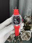 Richard Mille Red Premium Chronograph Watch
