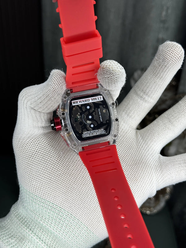 Richard Mille Red Premium Chronograph Watch