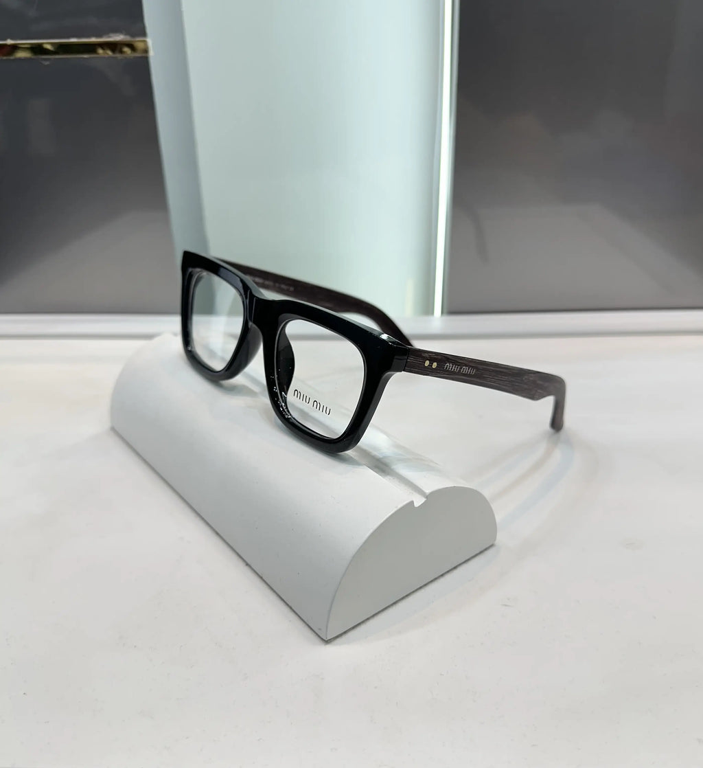 Miu Miu Wooden Black Premium Glasses 5189