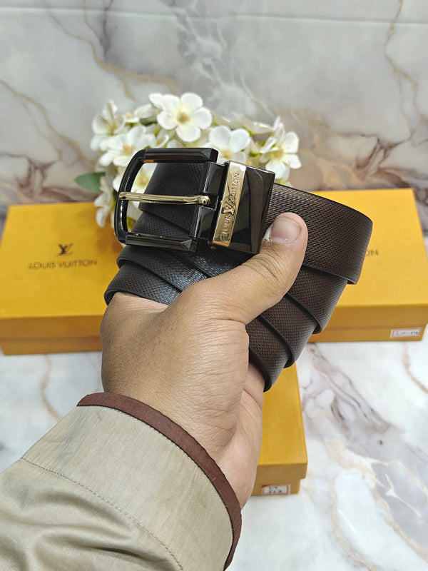 LV LOUIS VUITTON PREMIUM QUALITY REVERSEABLE BELT WITH OG BOX