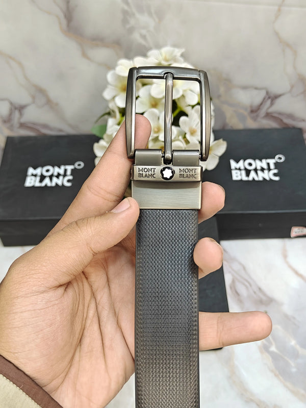 MONT BLANC PREMIUM QUALITY REVERSEABLE BELT WITH OG BOX