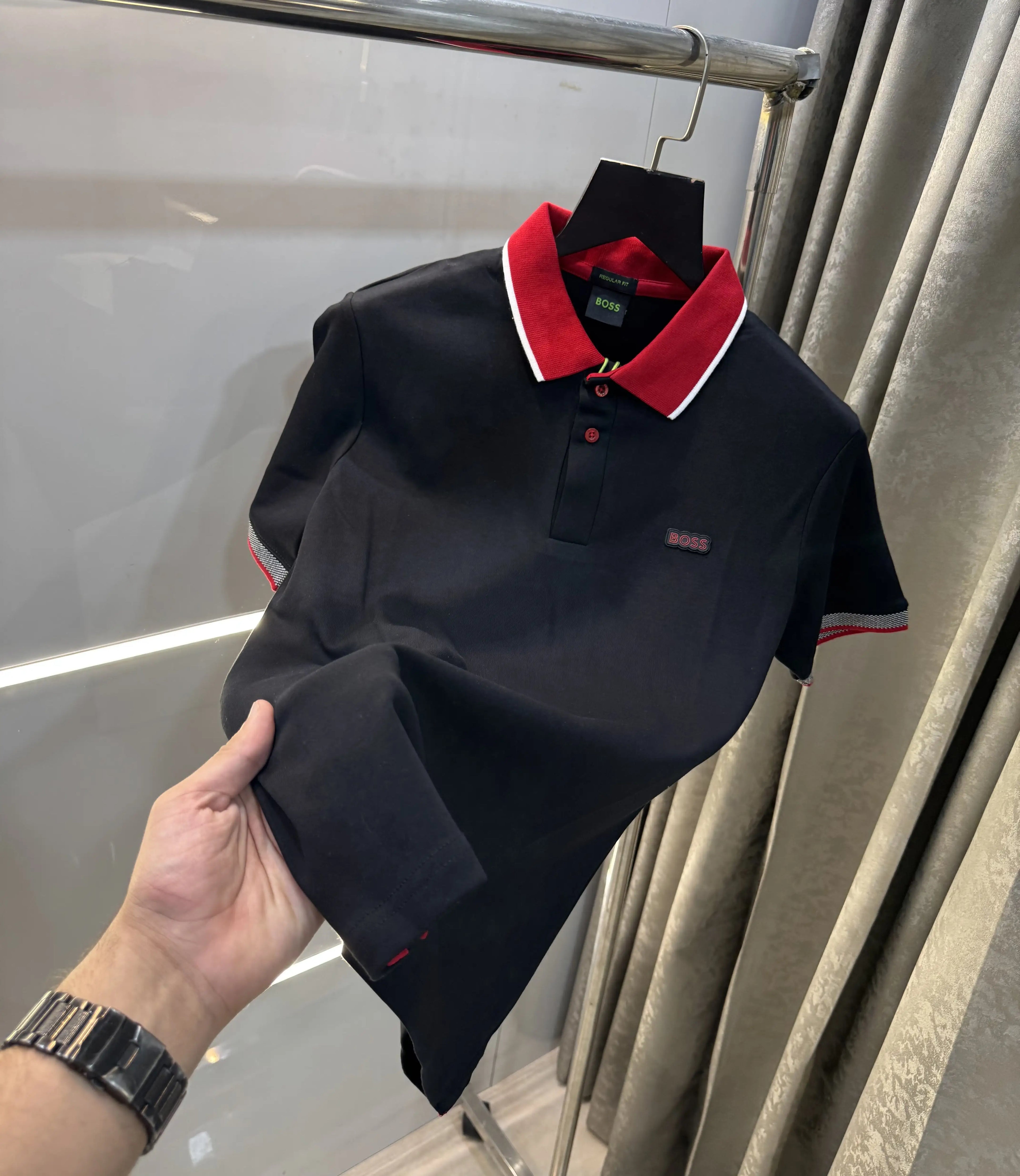 Hugo Boss Black Premium Polo T-Shirt