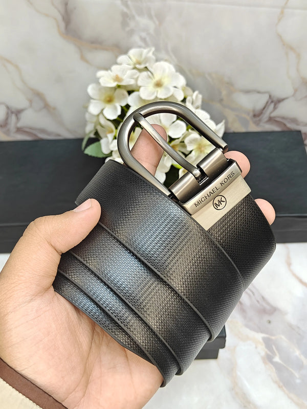 MK MICHAEL KORS PREMIUM QUALITY REVERSEABLE BELT WITH OG BOX