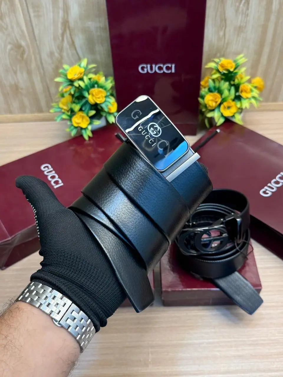 GUCCI_2PCS_BELT_5_&_6
