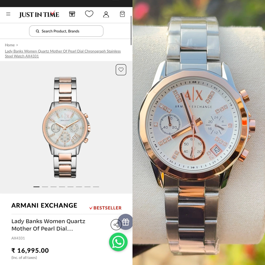 Armani Exchange for her