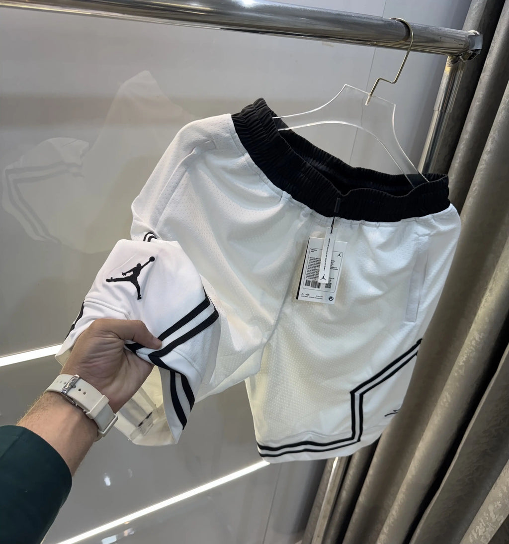 Air Jordan White Limited Edition Premium 🩳 Shorts