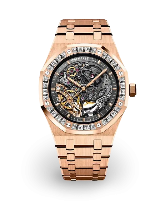 Audemars Piguet Royal Oak Skeleton Diamond Bazel