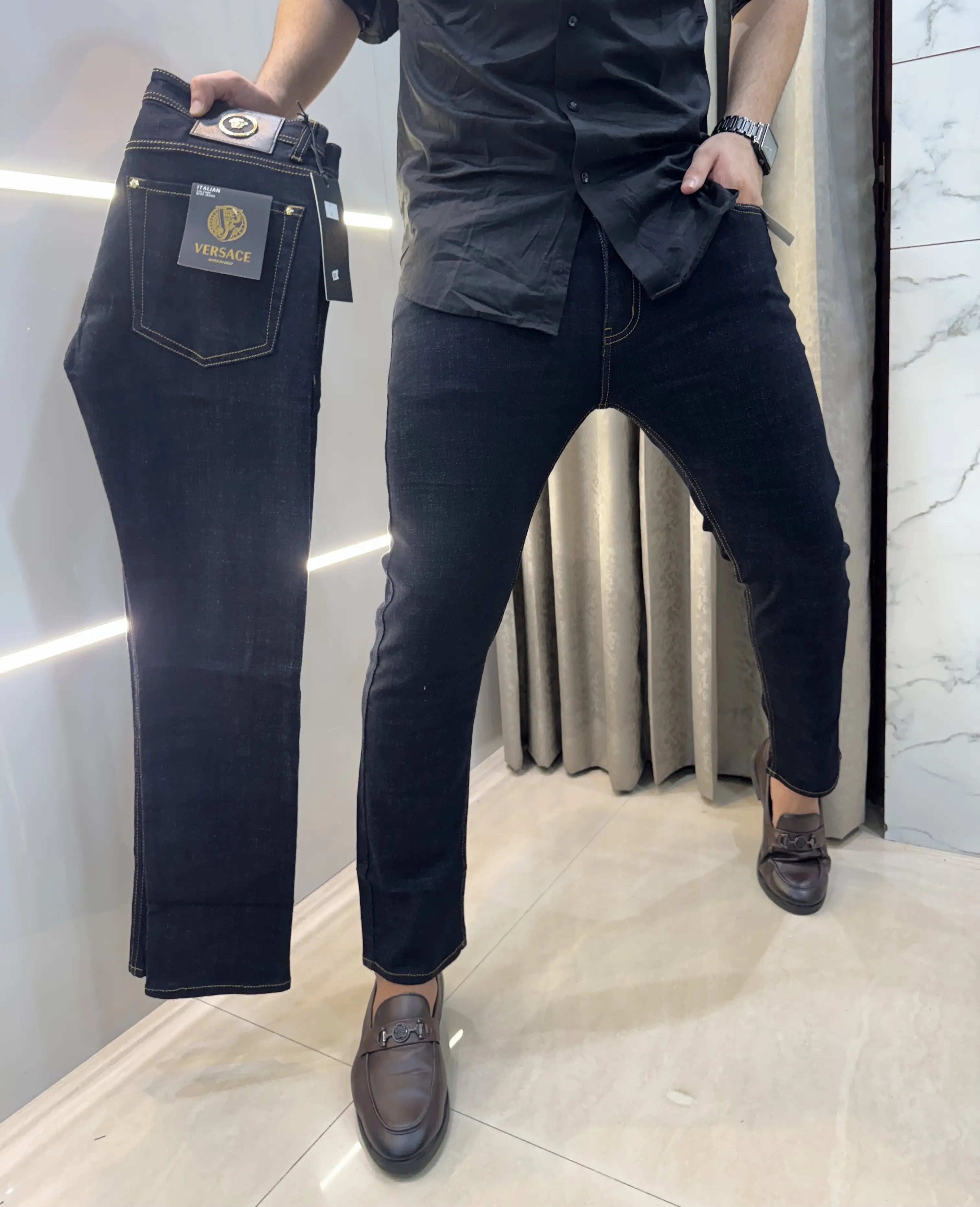 Versace Raw Wash Premium Imported Denim Main image