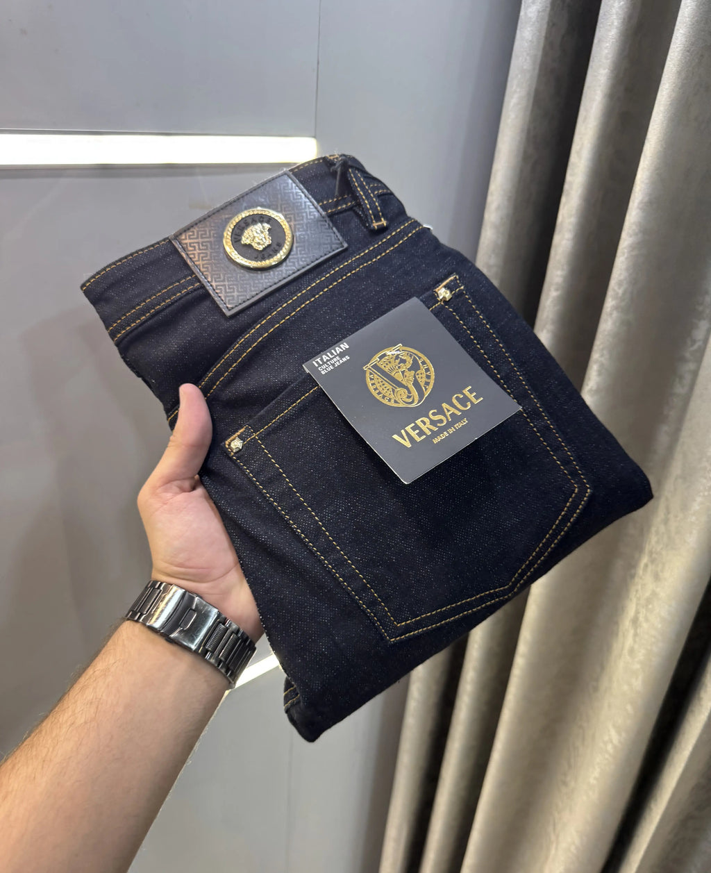 Versace Raw Wash Premium Imported Denim