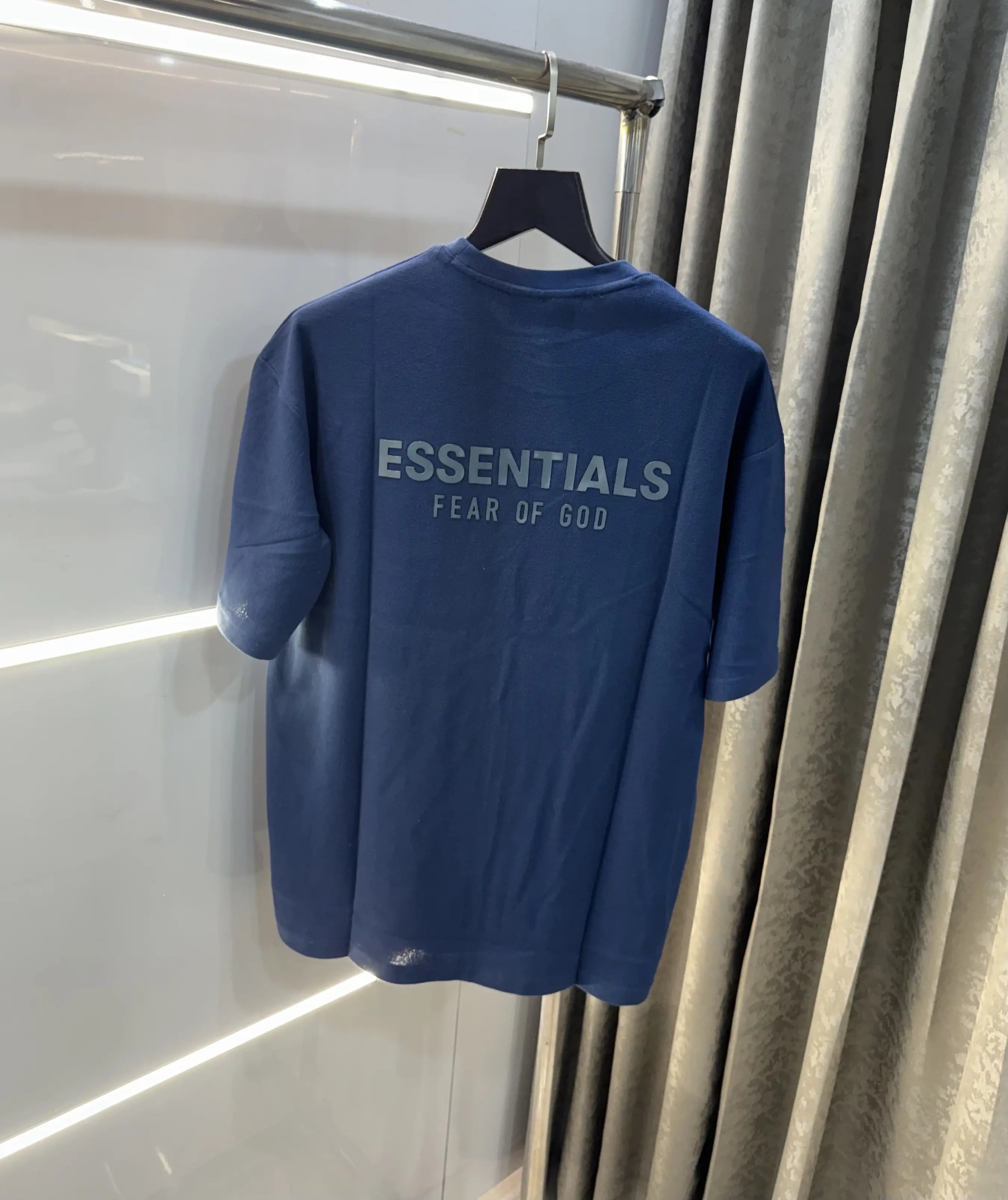 Essential Blue Imported Oversized T-Shirt Main image