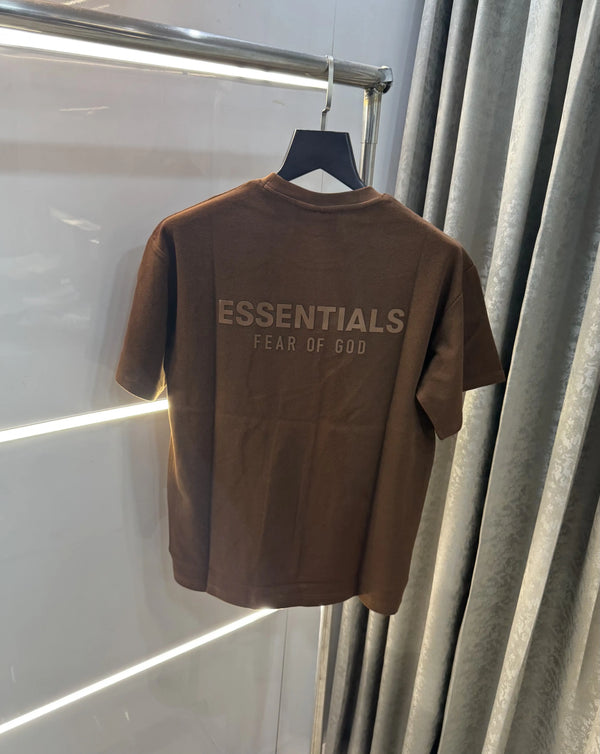 Essential Brown Imported Oversized T-Shirt