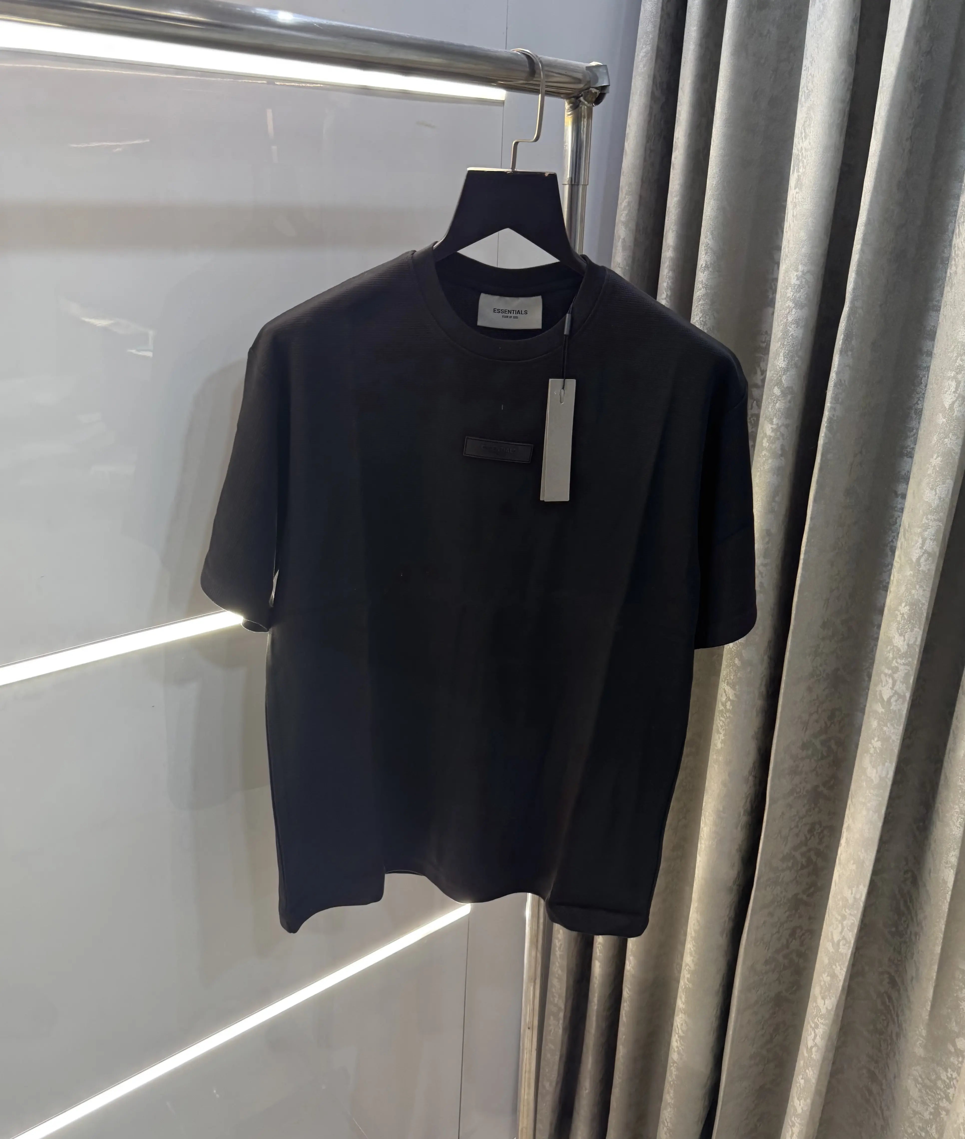 Essential Black Imported Oversized T-Shirt Secondary image