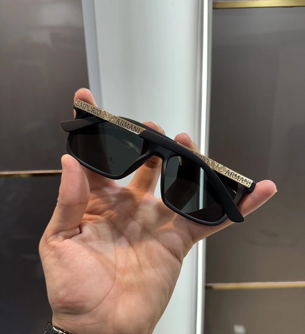 Emporio Arman i Matt Gold Black Premium Shades 2003